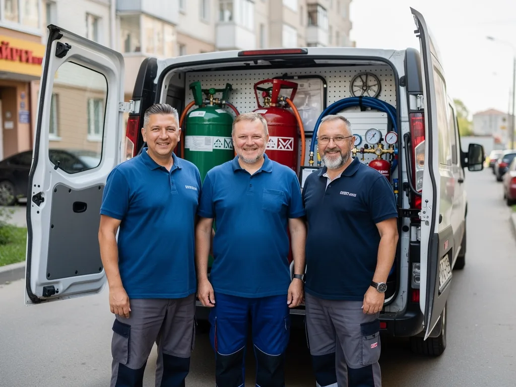 Heating Moscow team